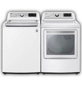 LG Electronics DLG7301WE 7.3 cu. ft. Ultra Large Smart Front Load Gas Vented Dryer with EasyLoad Door and Sensor Dry in White, ENERGY STAR