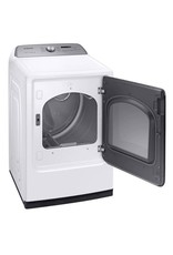 SAMSUNG Samsung 7.4 cu. ft. 120-Volt White Gas Vented Dryer with Steam Sanitize and Sensor Dry ENERGY STAR