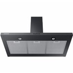 #NK36R5000WG 36 in. Wall Mount Range Hood with LED Lighting in Fingerprint Resistant Black Stainless