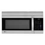 LG Electronics #LMV1764ST - LG 1.7 cu. ft. Over-the-Range Microwave Oven in Stainless Steel with EasyClean