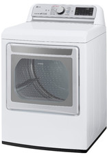 lg DLEX7880WE 7.3 cu.ft. Smart Wi-Fi Enabled Electric Dryer with TurboSteam™