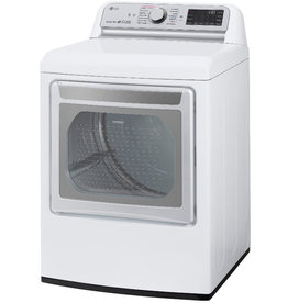 lg DLEX7880WE 7.3 cu.ft. Smart Wi-Fi Enabled Electric Dryer with TurboSteam™