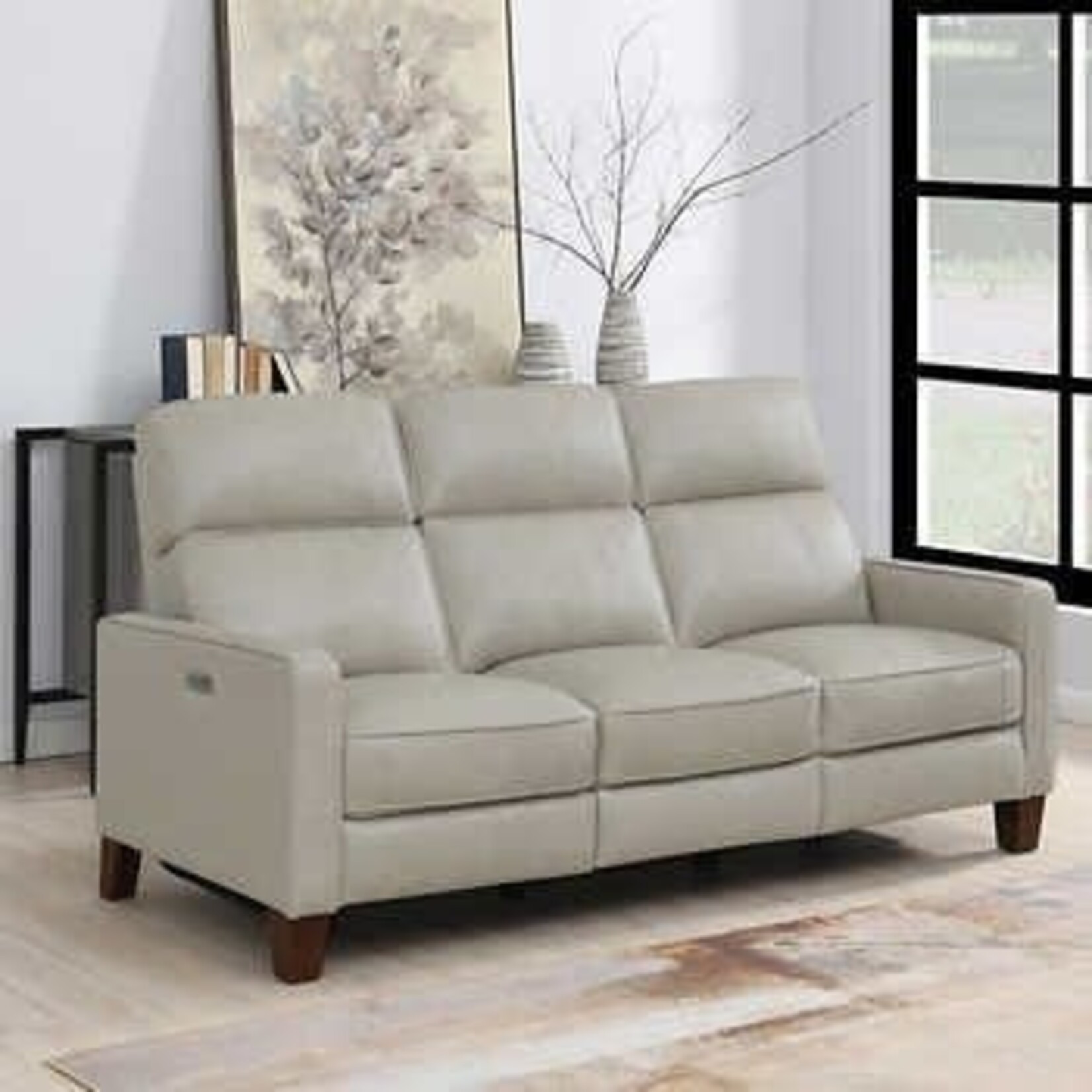 #1434587 Jackston Leather Power Reclining Sofa with Power Headrest