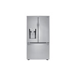 LG Electronics # LRFXC2416S 23.5 cu. ft. Smart French Door Refrigerator, Dual Ice Makers with Craft Ice in PrintProof Stainless Steel, Counter Depth