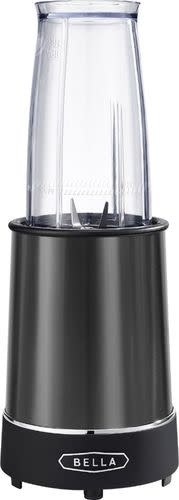 196468-0000057 Bella - 14-Oz. Rocket Blender - Black Stainless steel -  Black Friday