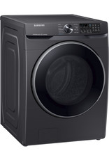 SAMSUNG ( WF50A8500AV 5.0 cu. ft. Extra-Large Capacity Smart Front Load Washer with Super Speed Wash in Brushed Black