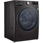 LG #WM4000HBA 27 in. 4.5 cu. ft. Black Steel Ultra Capacity Front Load Washing Machine with TurboWash360 (CPS Warranty)