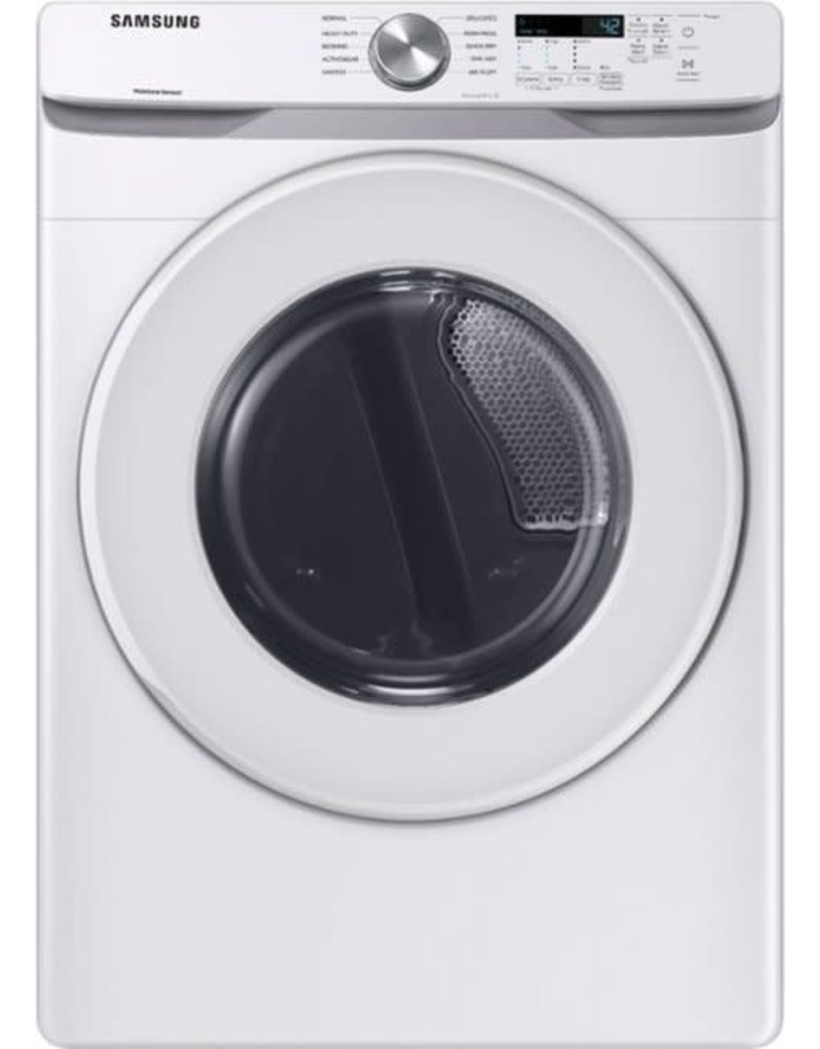 Samsung 7.5 cu. ft. 120Volt White Gas Dryer with Sensor Dry (Pedestals