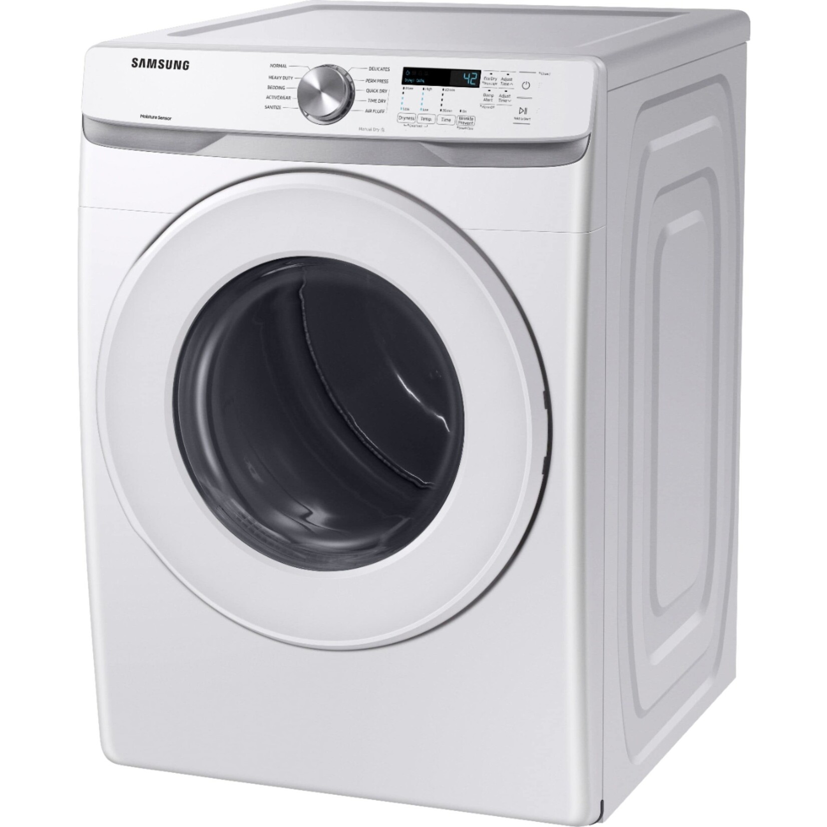 SAMSUNG DVG45T6000W 7.5 cu. ft. 120-Volt White Gas Dryer with Sensor Dry