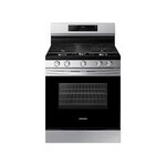 SAMSUNG *NX60A6111SS 6.0 cu. ft. Smart Freestanding Gas Range with Integrated Griddle in Stainless Steel