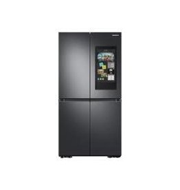 SAMSUNG RF29A9771SG 29 cu. ft. Family Hub 4-Door Flex French Door Smart Refrigerator in Fingerprint Resistant Black Stainless