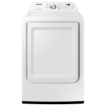 SAMSUNG #DVE45T3400W - Samsung 7.4 cu. ft. 240-Volt White Electric Dryer with Sensor Dry