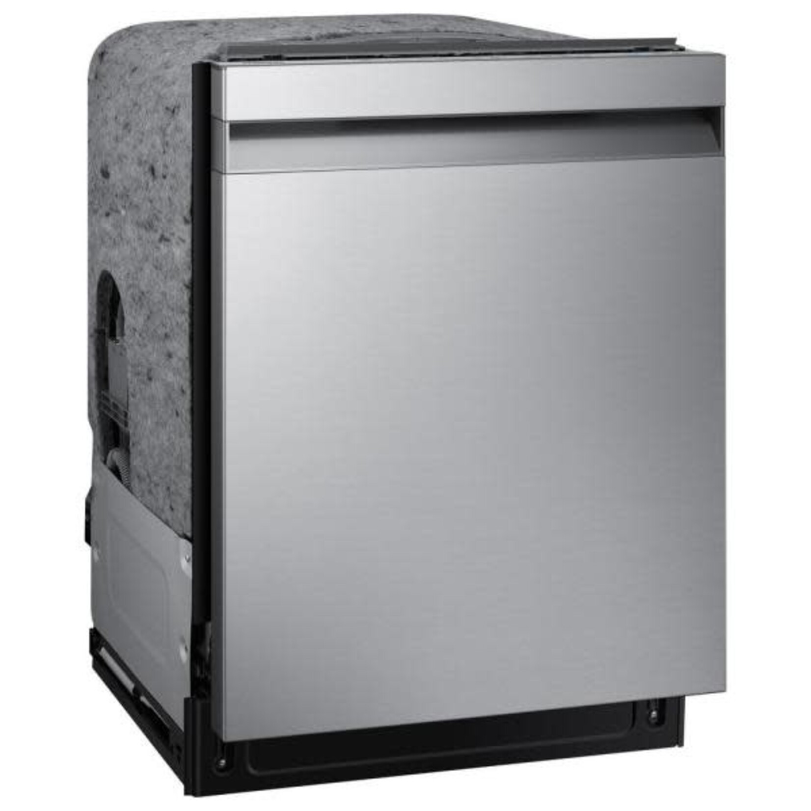 SAMSUNG DW80R7060US 42 dBA 24 in Top Control StormWash Tall Tub Dishwasher in Stainless Steel with AutoRelease Dry and 3rd Rack,