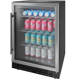 Insignia™ NS-BC1ZSS9  Insignia™ - 165-Can Built-In Beverage Cooler - Stainless Steel