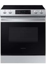 SAMSUNG NE63T8311SS 6.3 cu. ft. Smart Slide-in Electric Range with Convection in Stainless Steel