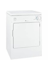 GE 3.6 Cu. Ft. Stackable Electric Dryer with Portable White DSKP333ECWW -  Best Buy