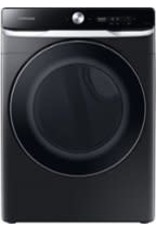 SAMSUNG DVG50A8800V 7.5 cu. ft. 120-Volt Brushed Black Gas Dryer with Smart Dial and Super Speed Dry, ENERGY STAR