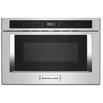 KitchenAid KMBD104GSS KAD Built-in, MWO - 24 UNDERCOUNTER BI MICROWAVE DRAWER, 1.2