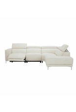 Angeline Angeline Leather Power Reclining Sectional