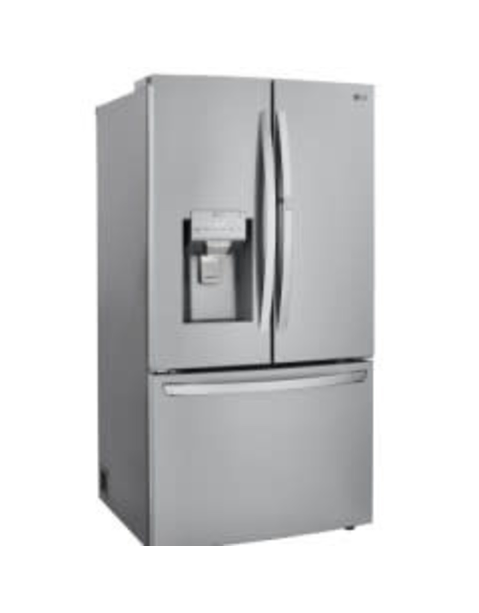 LG Electronics LRFDS3016S 29.7 cu. ft. Smart French Door Refrigerator, Door-In-Door, Dual Ice Makers with Craft Ice in PrintProof Stainless Steel