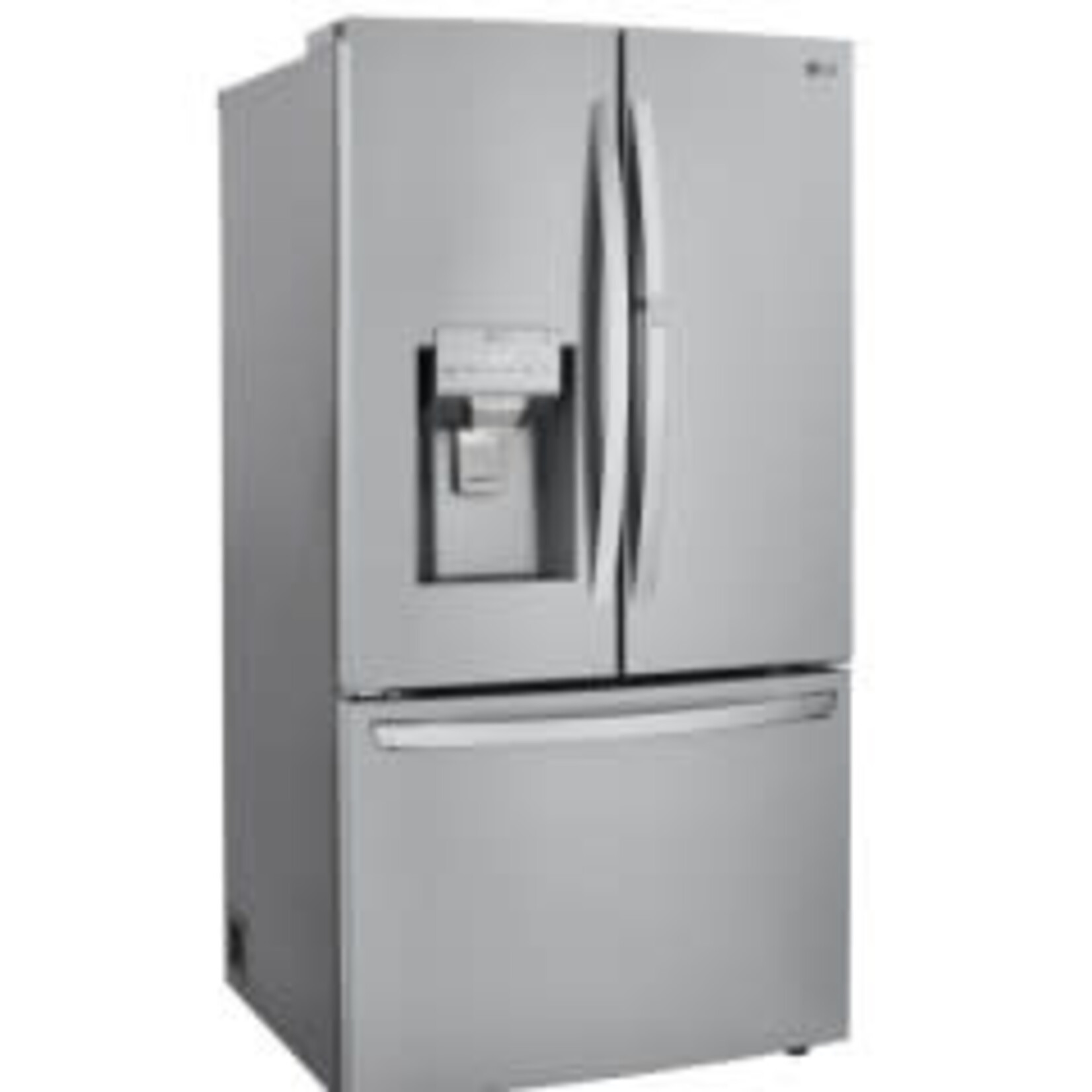 LG Electronics #LRFDS3016S 29.7 cu. ft. Smart French Door Refrigerator, Door-In-Door, Dual Ice Makers with Craft Ice in PrintProof Stainless Steel
