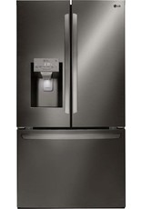 lg LFX28968D  LG - 27.9 French Door Smart Wi-Fi Enabled Refrigerator - Black stainless steel