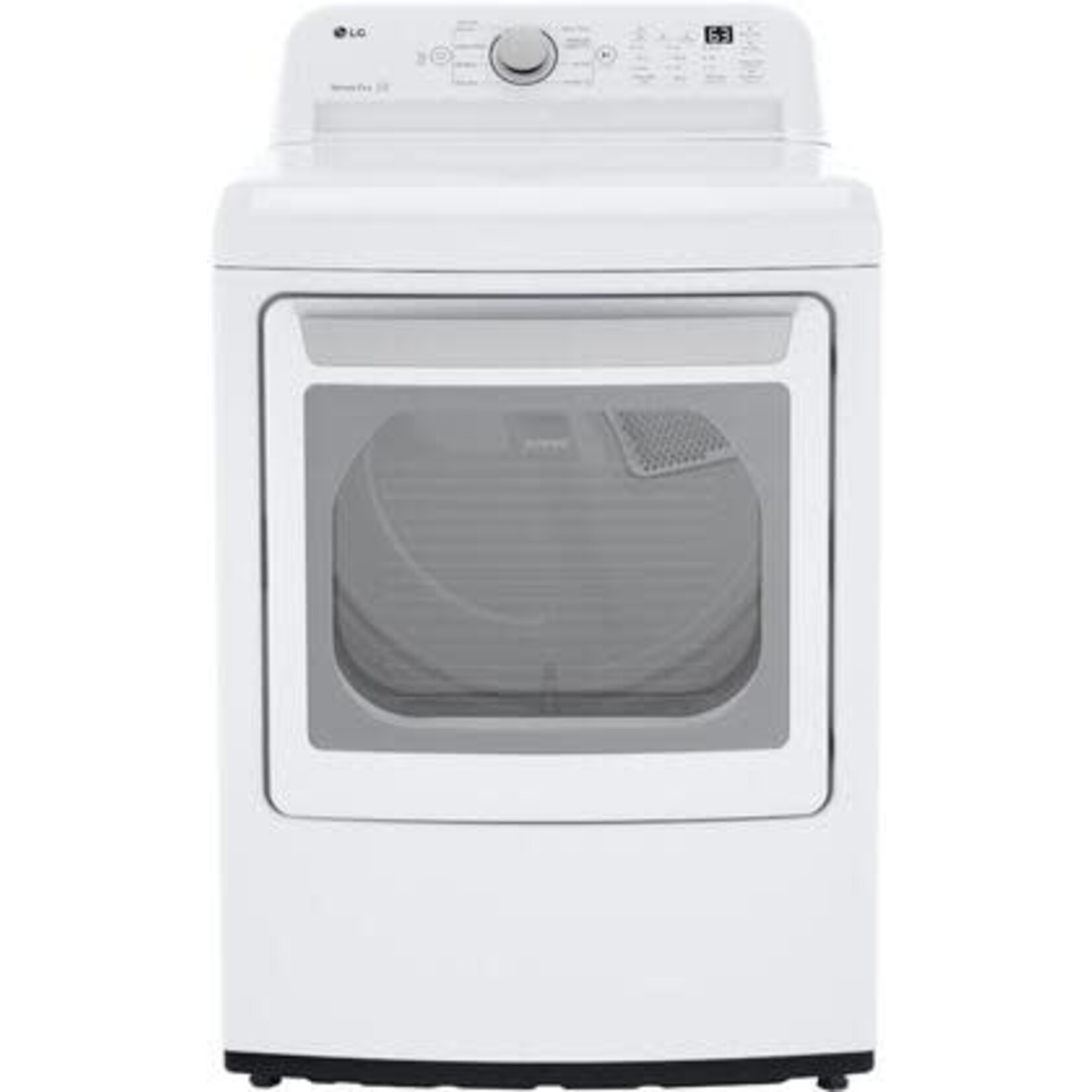 LG *DLE7150W  7.3 cu. ft. Ultra Large High Efficiency Electric Dryer in White