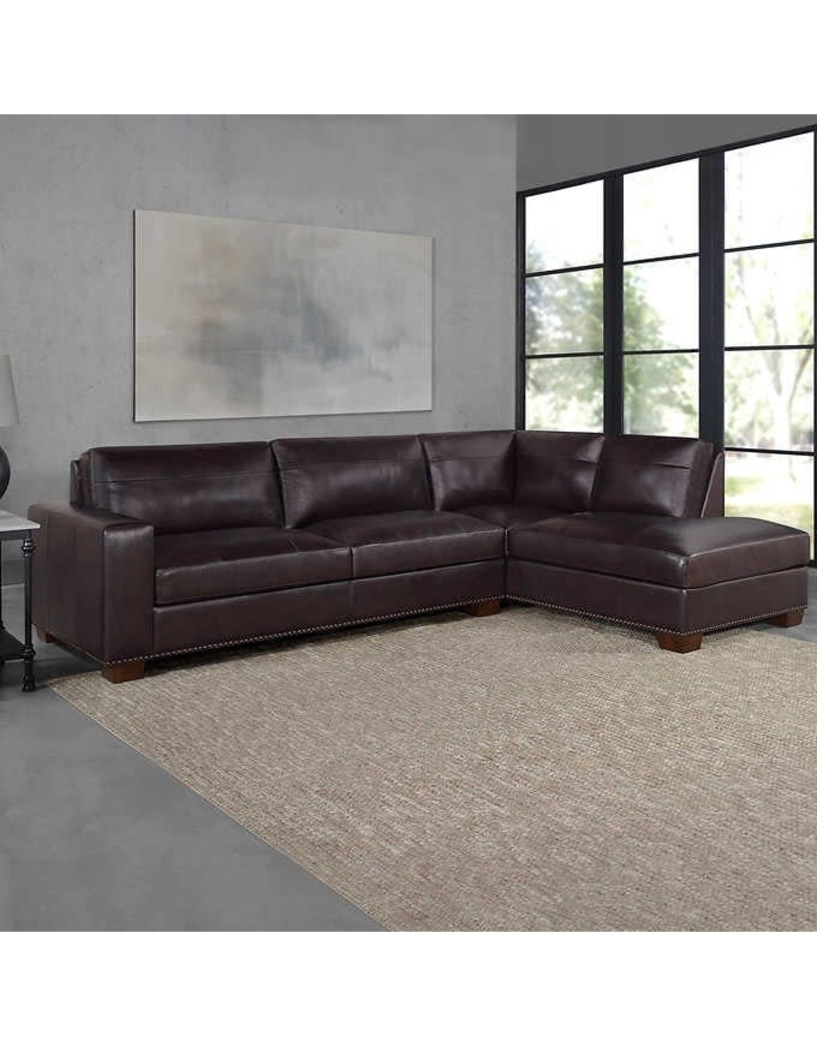 Thomasville Thomasville Artesia 2-piece Leather Sectional