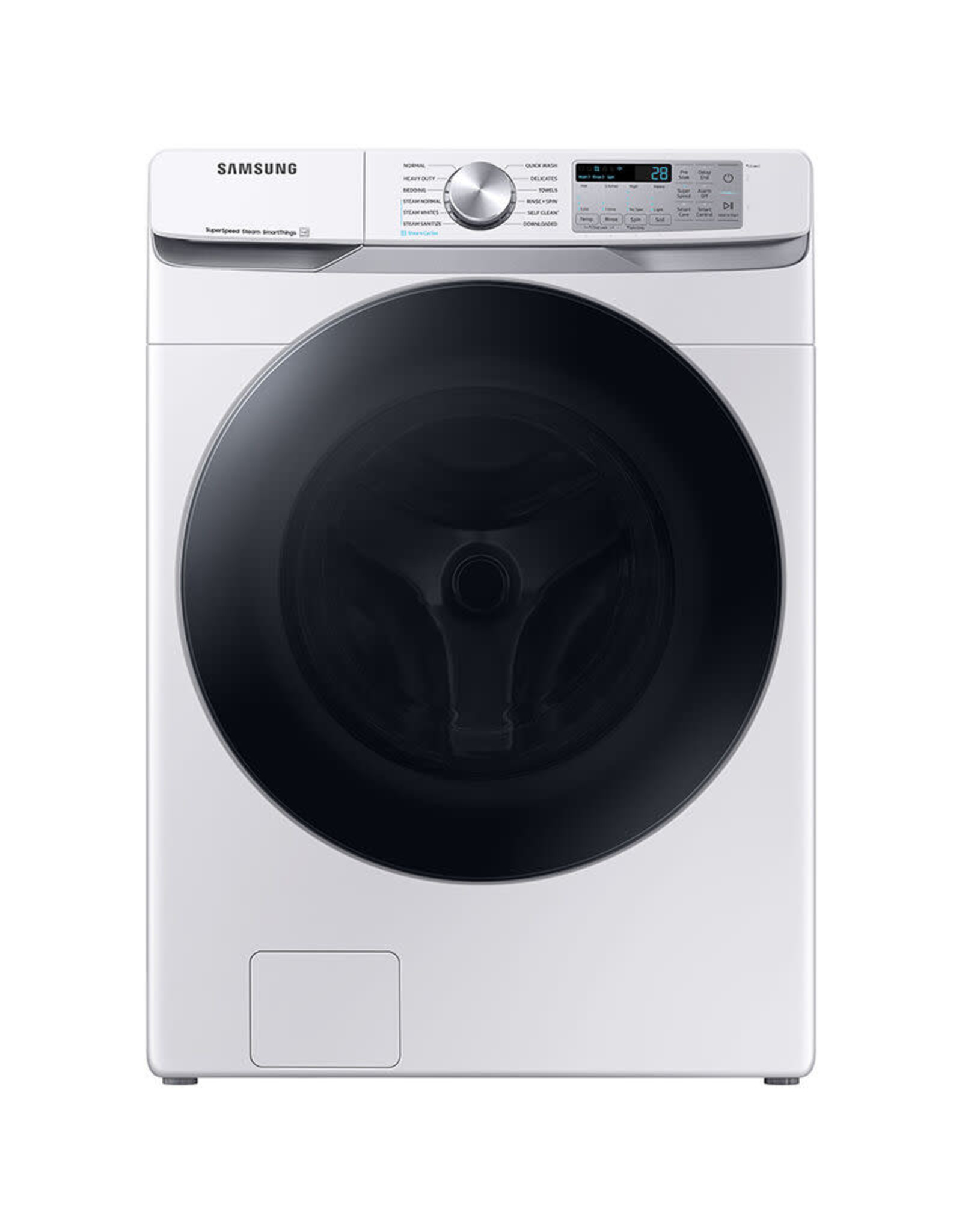 SAMSUNG WF45B6300AW  4.5 cu. ft. Large Capacity Smart Front Load Washer with Super Speed Wash in White