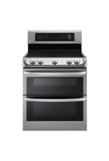 LG Electronics LDE4413ST 7.3 cu. ft. Double Oven Electric Range with ProBake Convection, Self Clean and EasyClean in Stainless Steel