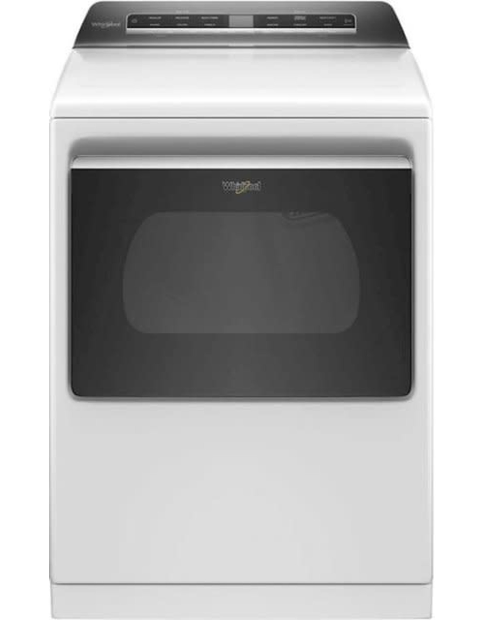 WHIRLPOOL 7.4 cu. ft. 120-Volt Smart Gas Vented Dryer in White with a Hamper Door and Steam, ENERGY STAR