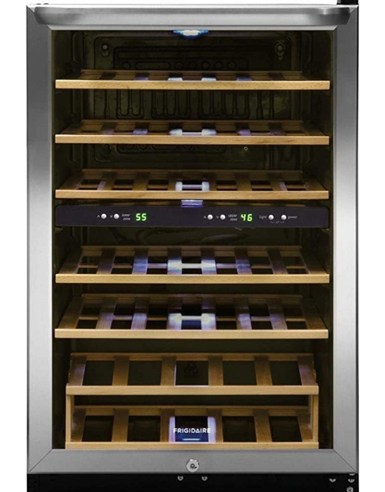 FRIGIDAIRE FFWC38B2RS  Frigidaire - 38-Bottle Wine Cooler - Stainless steel