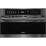 Frigidaire #FGMO3067UD 1.6 cu. ft. Built in Microwave in Black Stainless Steel with Drop Down Door