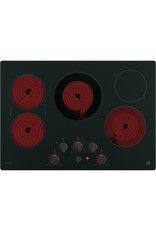 GE PROFILE PP7030DJBB GE Profile™ 30" Built-In Knob Control Electric Cooktop