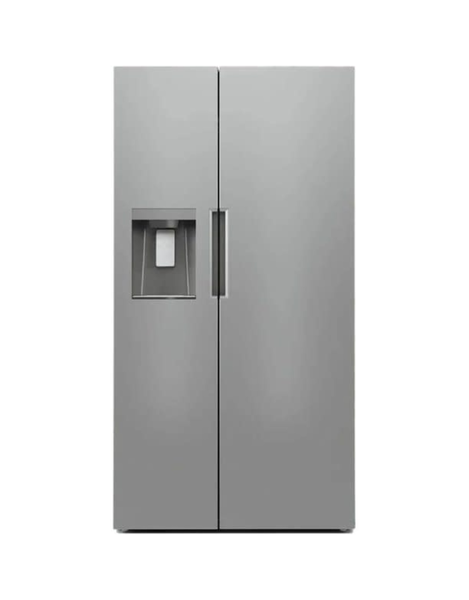 Midea MRS26D5AST  Midea  26.3-cu ft Side-by-Side Refrigerator with Ice Maker (Stainless Steel)