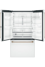 GE Cafe' CWE23SP4MW2 23.1 cu. ft. Smart French Door Refrigerator in Matte White, Counter Depth and ENERGY STAR