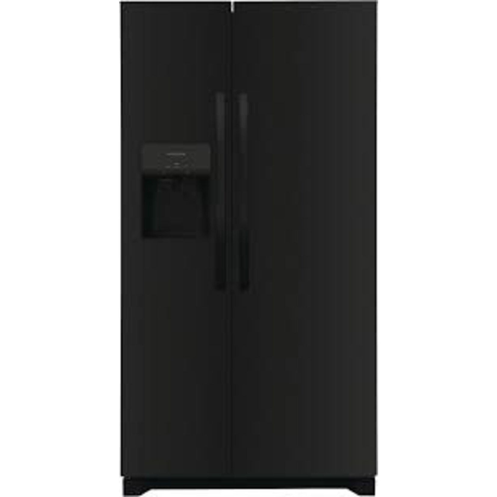 Frigidaire Frigidaire FRSS2623AB 36 in. 25.6 cu. ft. Side by Side Refrigerator in Black, Standard Depth