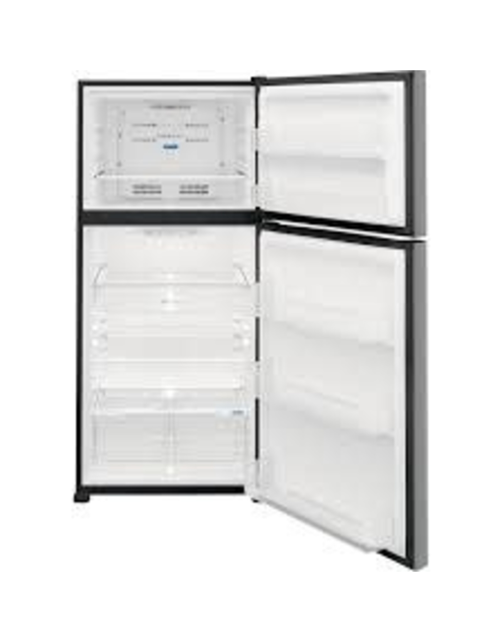 FRIGIDAIRE LFTR2045VF Frigidaire  20-cu ft Top-Freezer Refrigerator (EasyCare Stainless Steel)