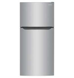 FRIGIDAIRE LFTR2045VF Frigidaire  20-cu ft Top-Freezer Refrigerator (EasyCare Stainless Steel)