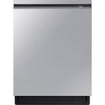 LG DW80B7070A 24 in. Fingerprint Resistant Stainless Steel Top Control Smart Tall Tub Dishwasher in with AutoRelease, 3rd Rack, 42dBA