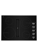 JENN-AIR JED3430GS  30 Inch Electric Cooktop with 4 Element Burners, Ceramic Glass Surface, Dual-Choice™ Element, JX3™ Downdraft Ventilation System, DuraFinish® Glass Protection, Die-Cast Metal Knobs, Prop 65, UL, and ADA Compliant