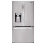 LG Electronics #*LFXS26973S 26.2 cu. ft. French Door Smart Refrigerator with Wi-Fi Enabled in Black Stainless Steel