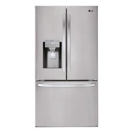 LG Electronics LFXS26973S 26.2 cu. ft. French Door Smart Refrigerator with Wi-Fi Enabled in Black Stainless Steel