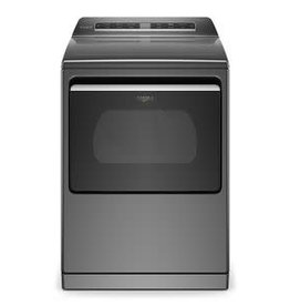 WHIRLPOOL WED8127LC Whirlpool - 7.4 Cu. Ft. Smart Electric Dryer with Steam and Advanced Moisture Sensing - Chrome shadow