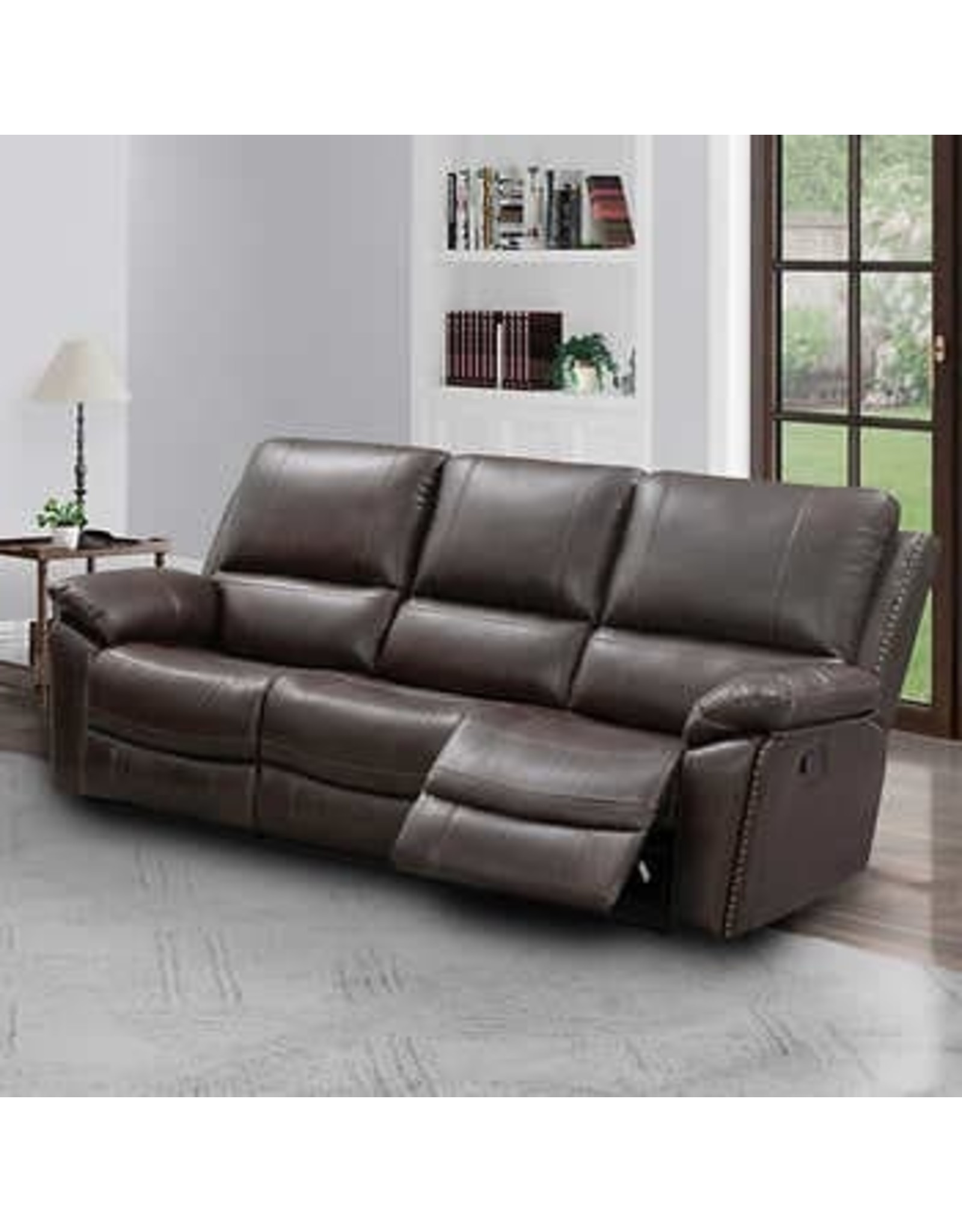 soldano Soldano Leather Reclining Sofa