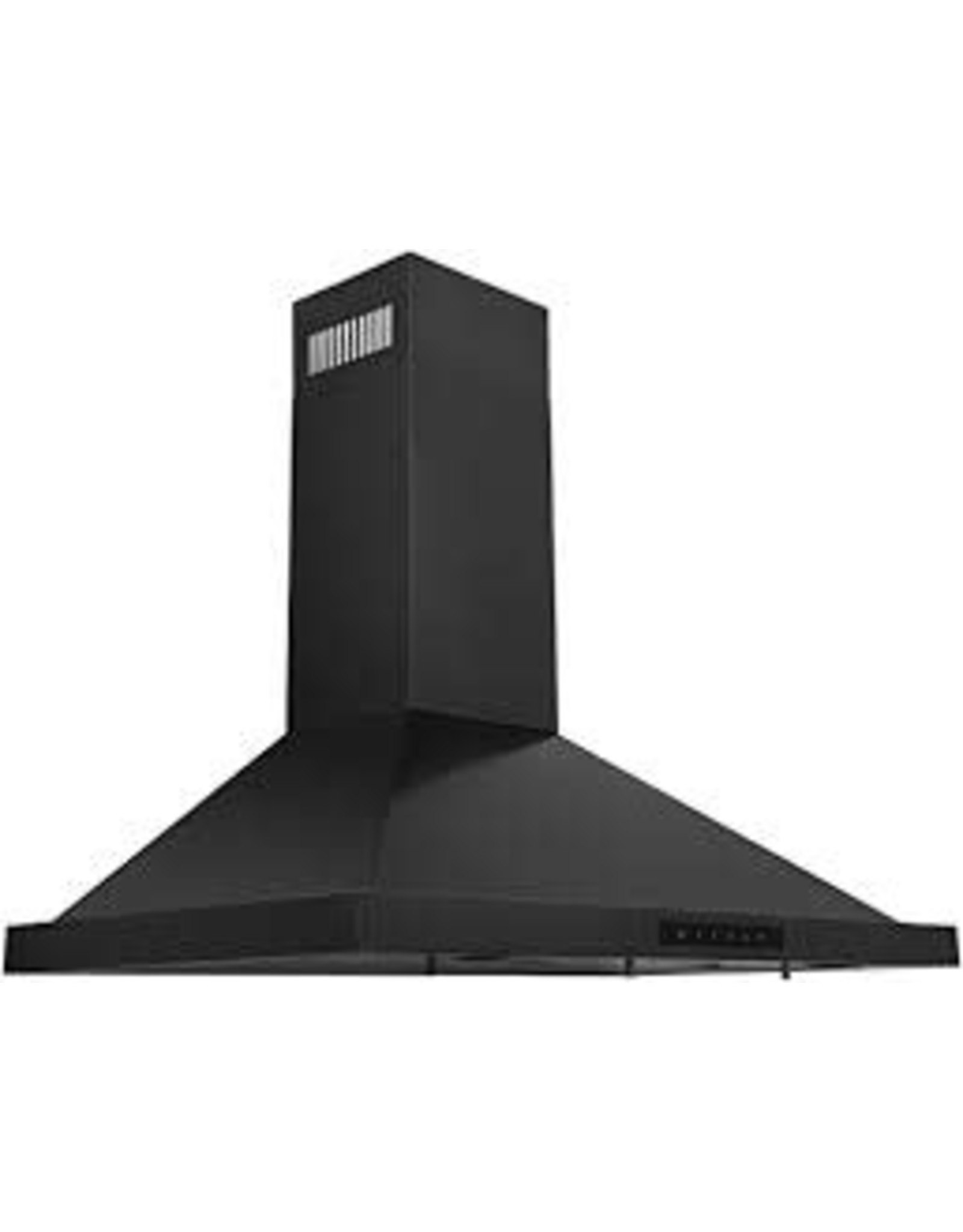 ZLINE KB-36-S32 ZLINE Convertible Vent Wall Mount Range Hood in Black Stainless Steel with Crown Molding (BSKBNCRN)