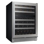 SAMSUNG #*RW51TS338SR Samsung - 51-Bottle Capacity Wine Cooler - Stainless steel