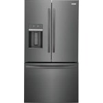 Frigidaire #FRFS2823AD Frigidaire 27.8 Cu. Ft. French Door Refrigerator in Black Stainless Steel