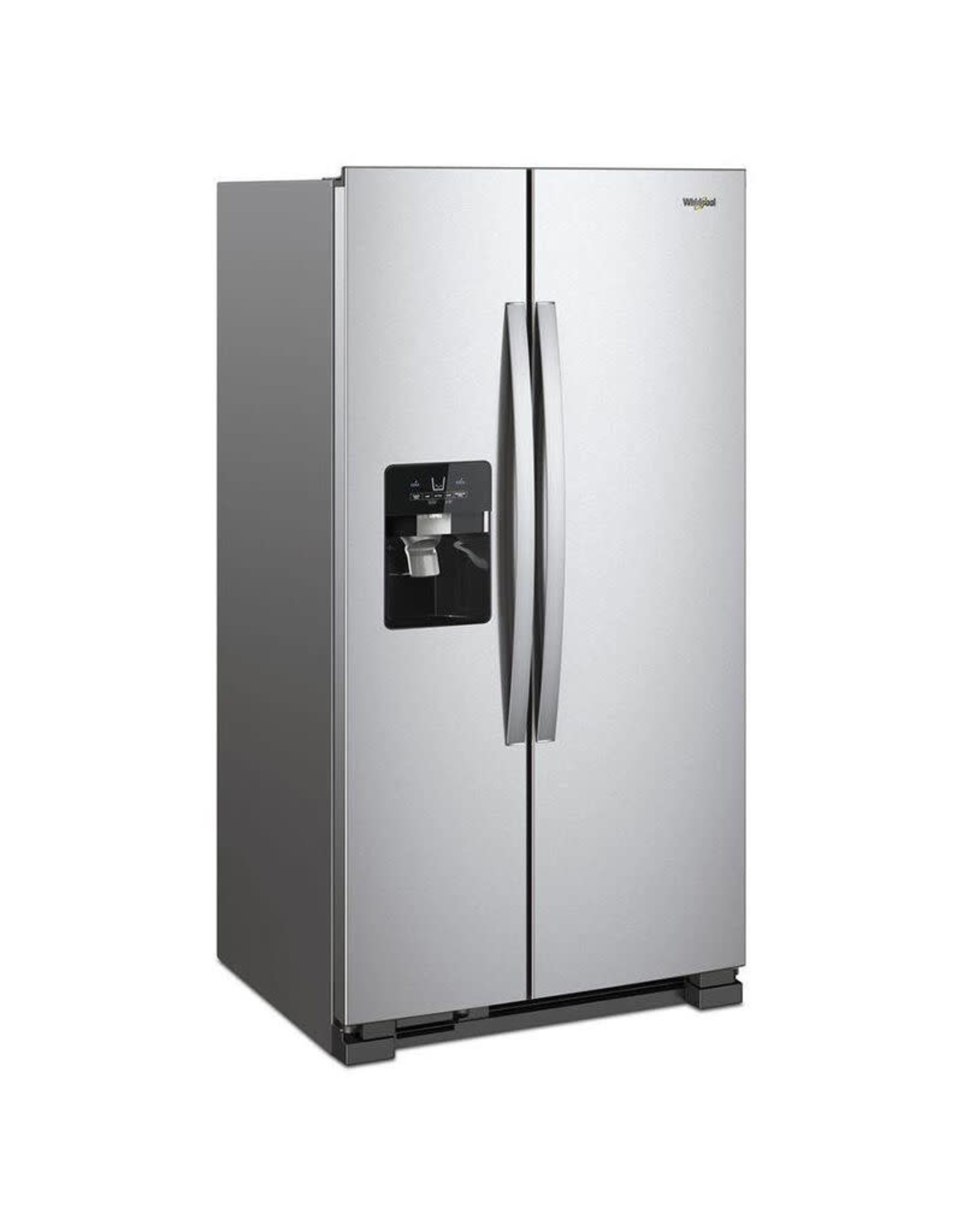 WRS555SIHZ  WHR No Frost Side - Free Standing Refr Frez - 25 CU FT, 36 INCH WIDTH, LED LIGHTING, D