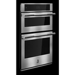 JennAir *JMW2430IL  JennAir - RISE 30" Single Electric Convection Wall Oven with Built-In Microwave - Stainless steel